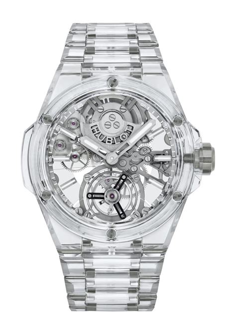 hublot big bang integral tourbillon full sapphire